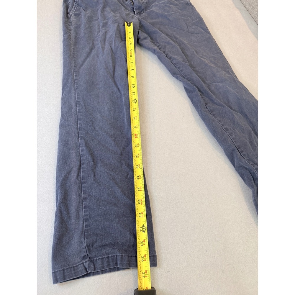 Old Navy Ultimate Straight Built-In Flex Chino Pants Navy Blue 31x30 Mens - Picture 4 of 6